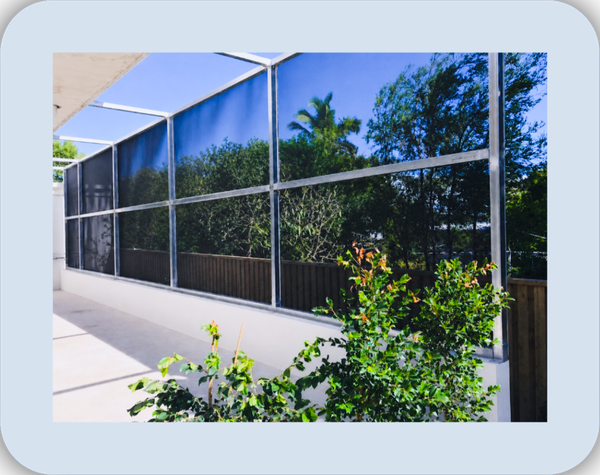 Fire attenuation screen installation